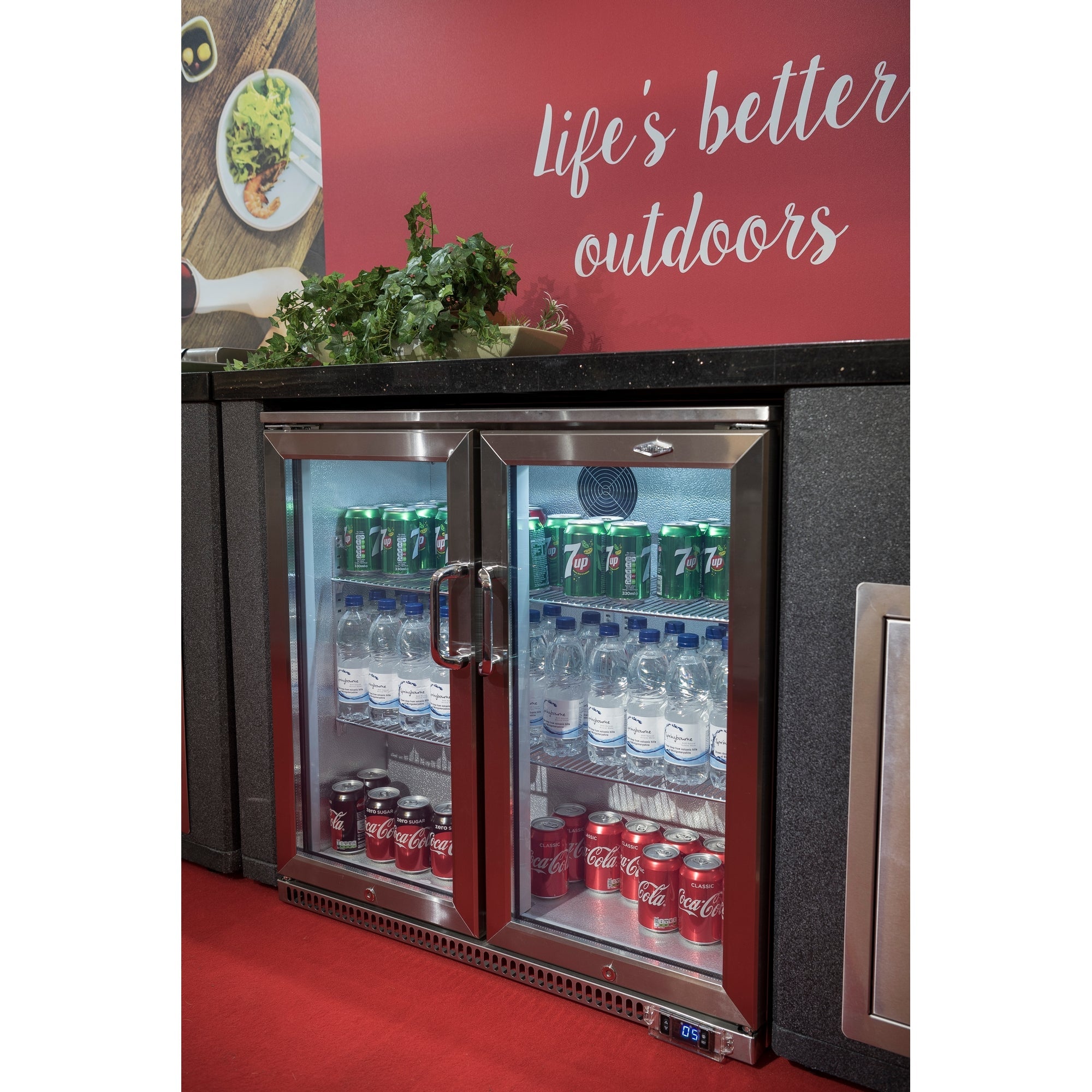 Beefeater Double Outdoor Fridge