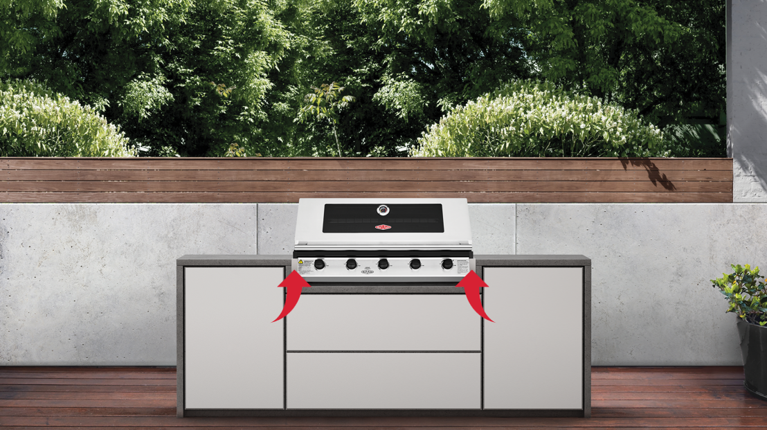 Beefeater 1200 Series Built-In Bracket Set