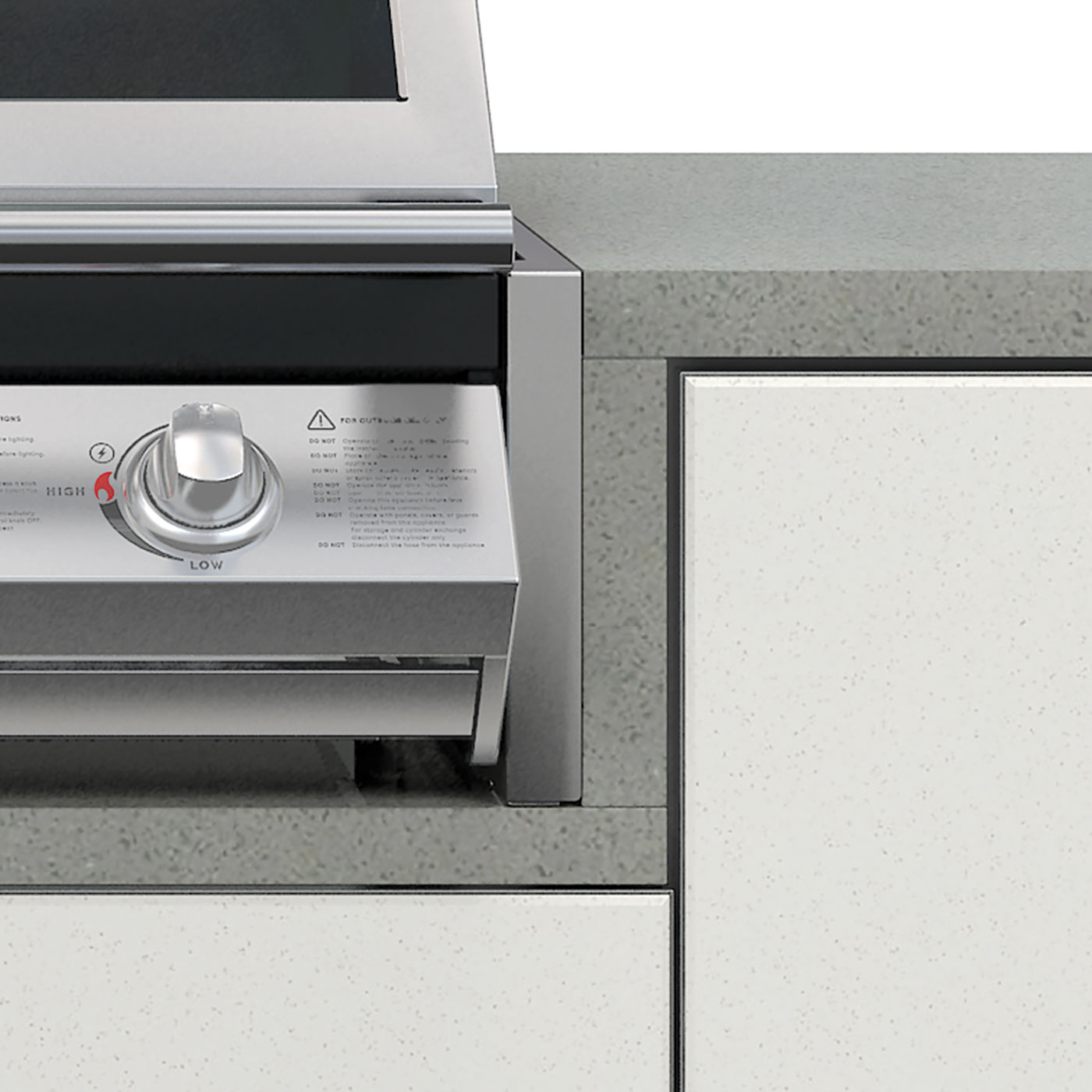 Beefeater 3000 Series Built-In Bracket Set