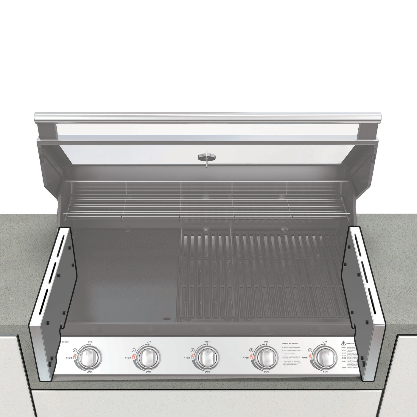 Beefeater 3000 Series Built-In Bracket Set