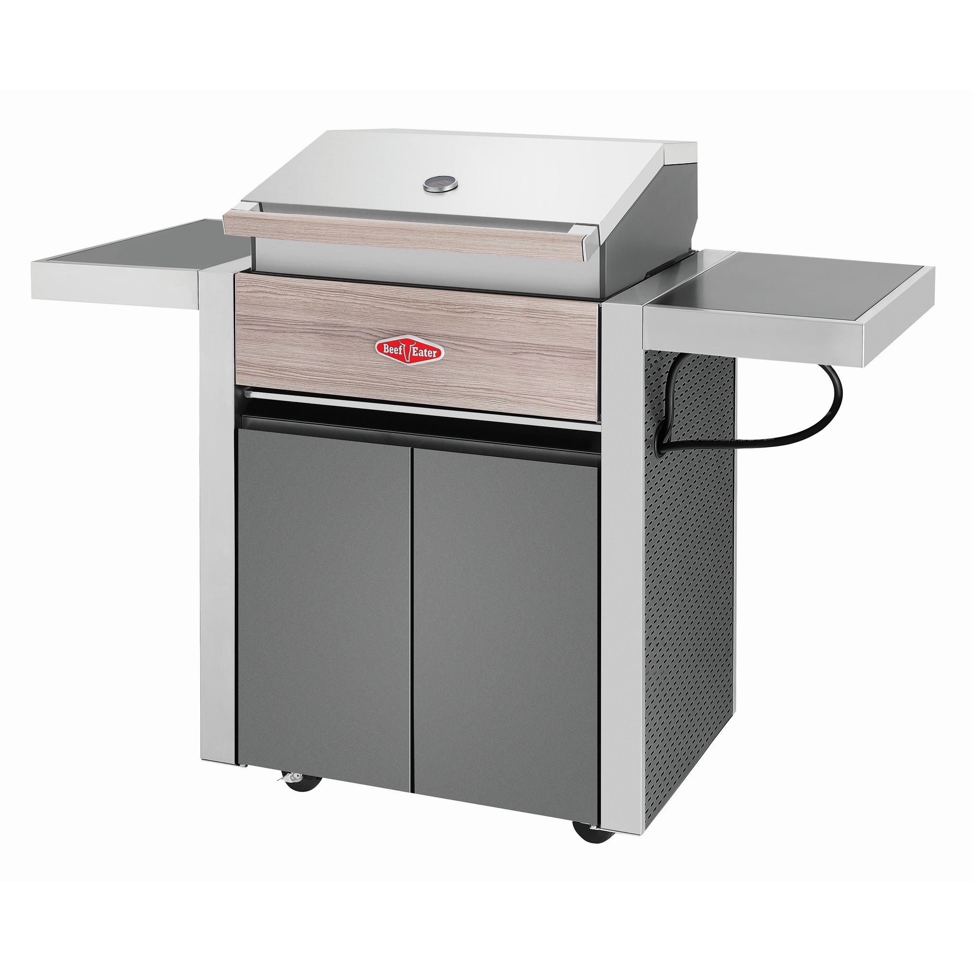 Beefeater 1500 Series - 3 Burner BBQ & Side Burner Trolley