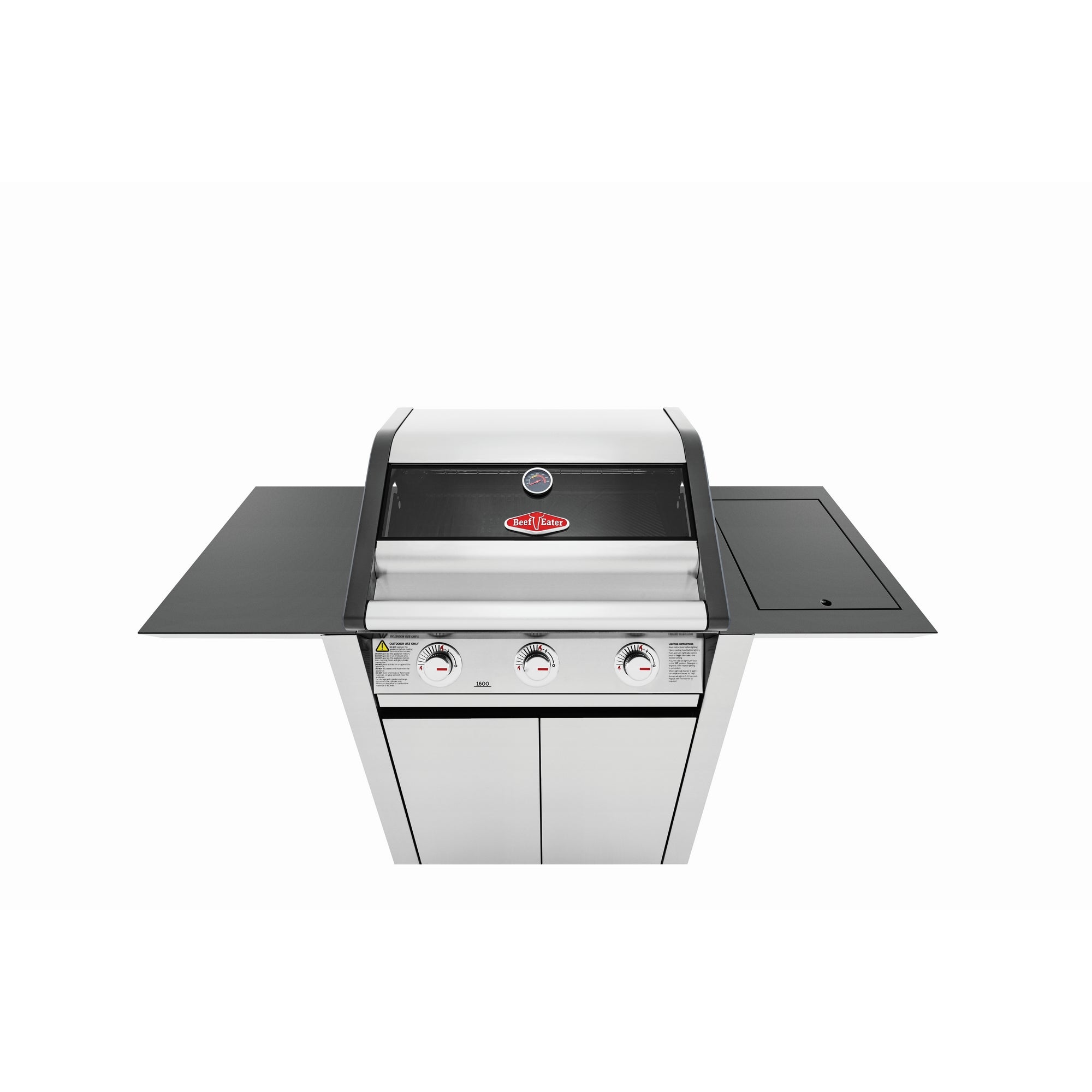 Beefeater 1600S Series - 3 Bnr BBQ & S/Bnr Trolley