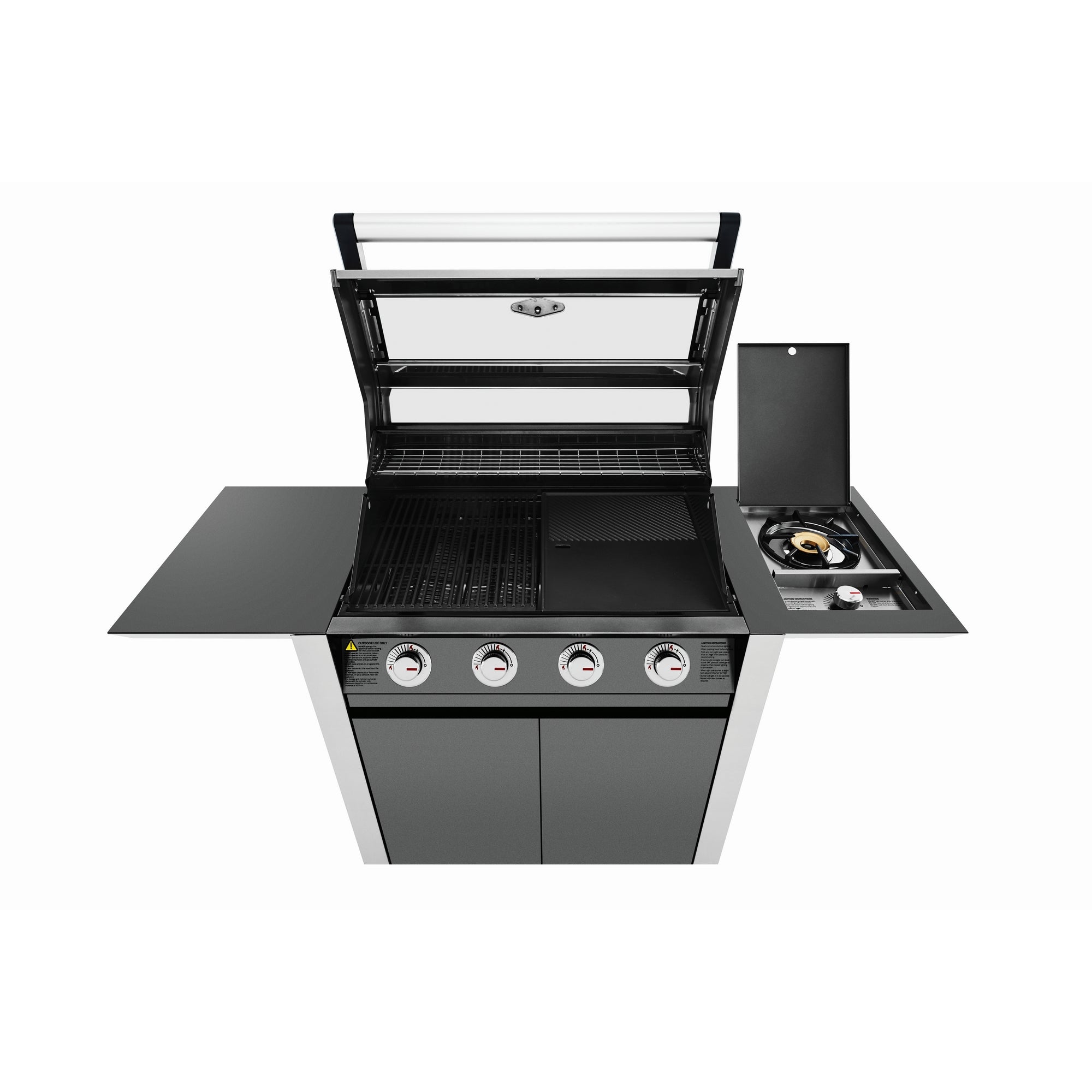 Beefeater 1600E Series - 4 Bnr BBQ & S/Bnr Trolley