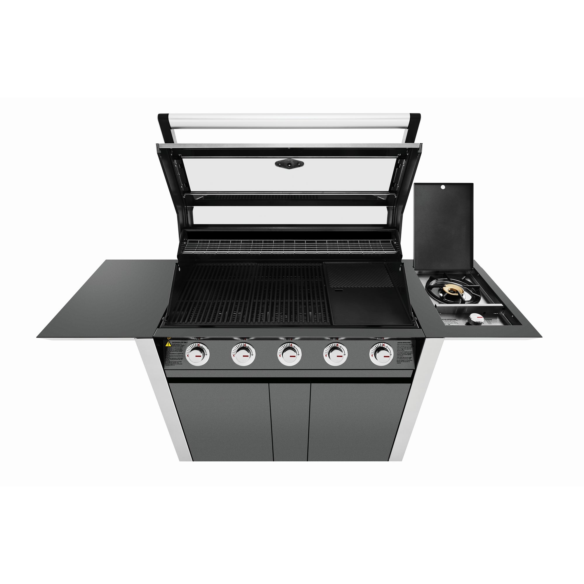 Beefeater 1600E Series - 5 Bnr BBQ & S/Bnr Trolley