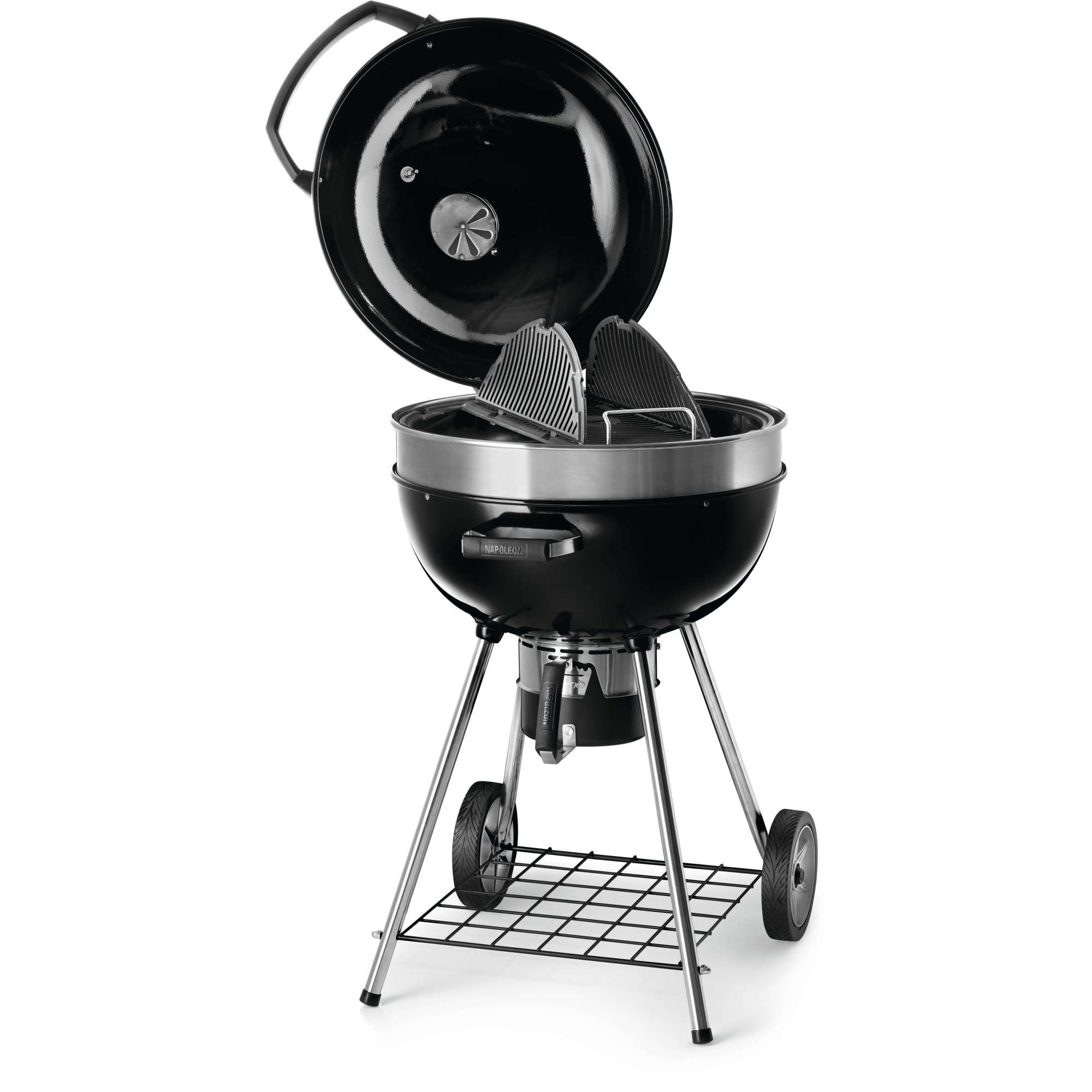 Napoleon PRO Charcoal Kettle Grill, Black