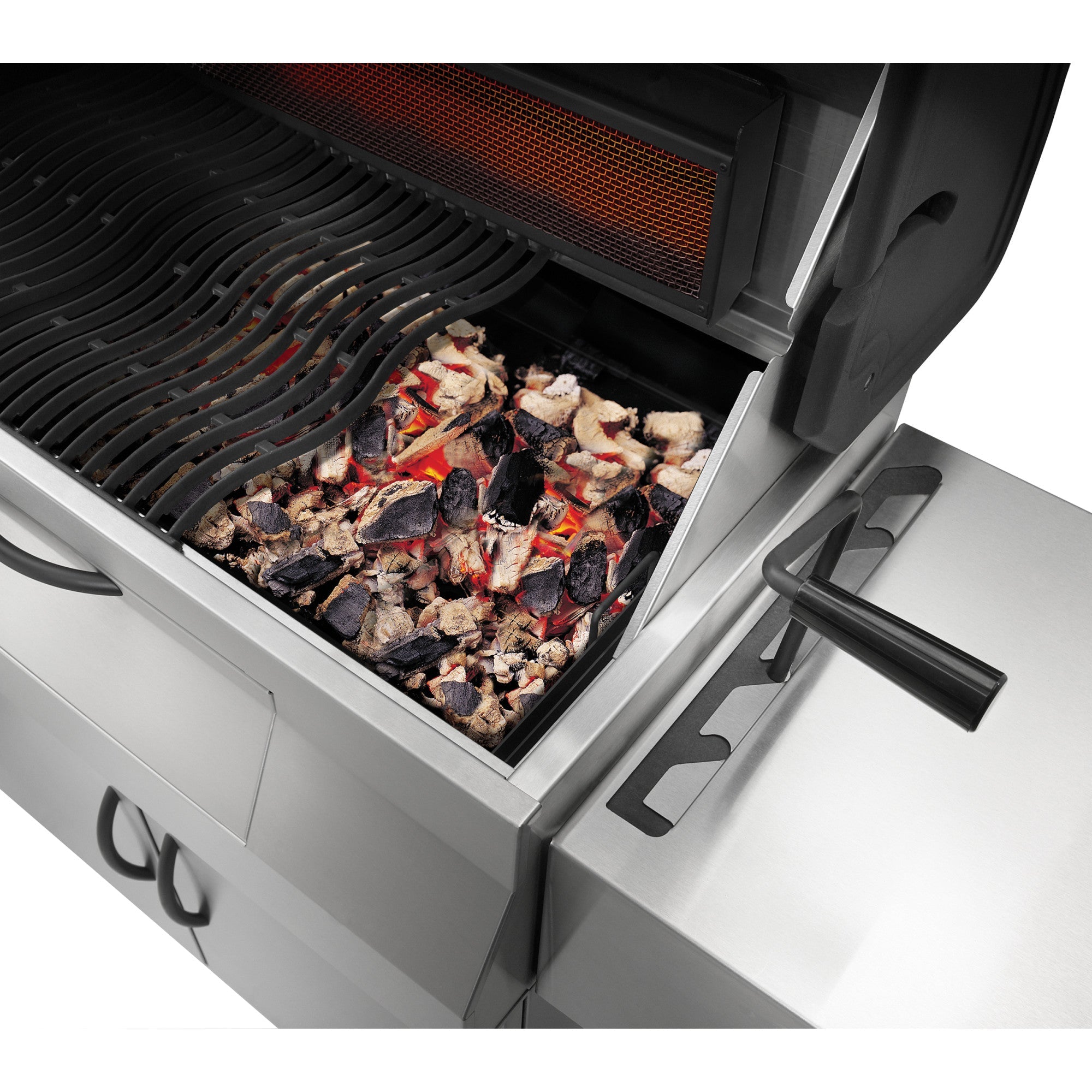 Napoleon Charcoal Professional Grill, Stainless Steel