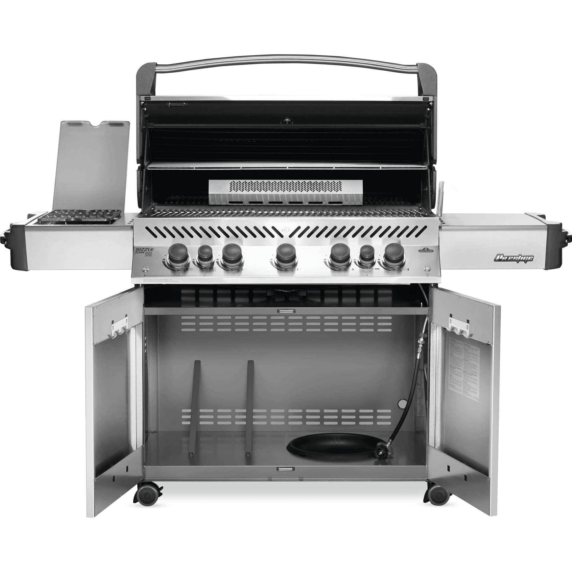 Napoleon Prestige PRO™ 665 Natural Gas Grill with Infrared, Side Burners Stainless Steel