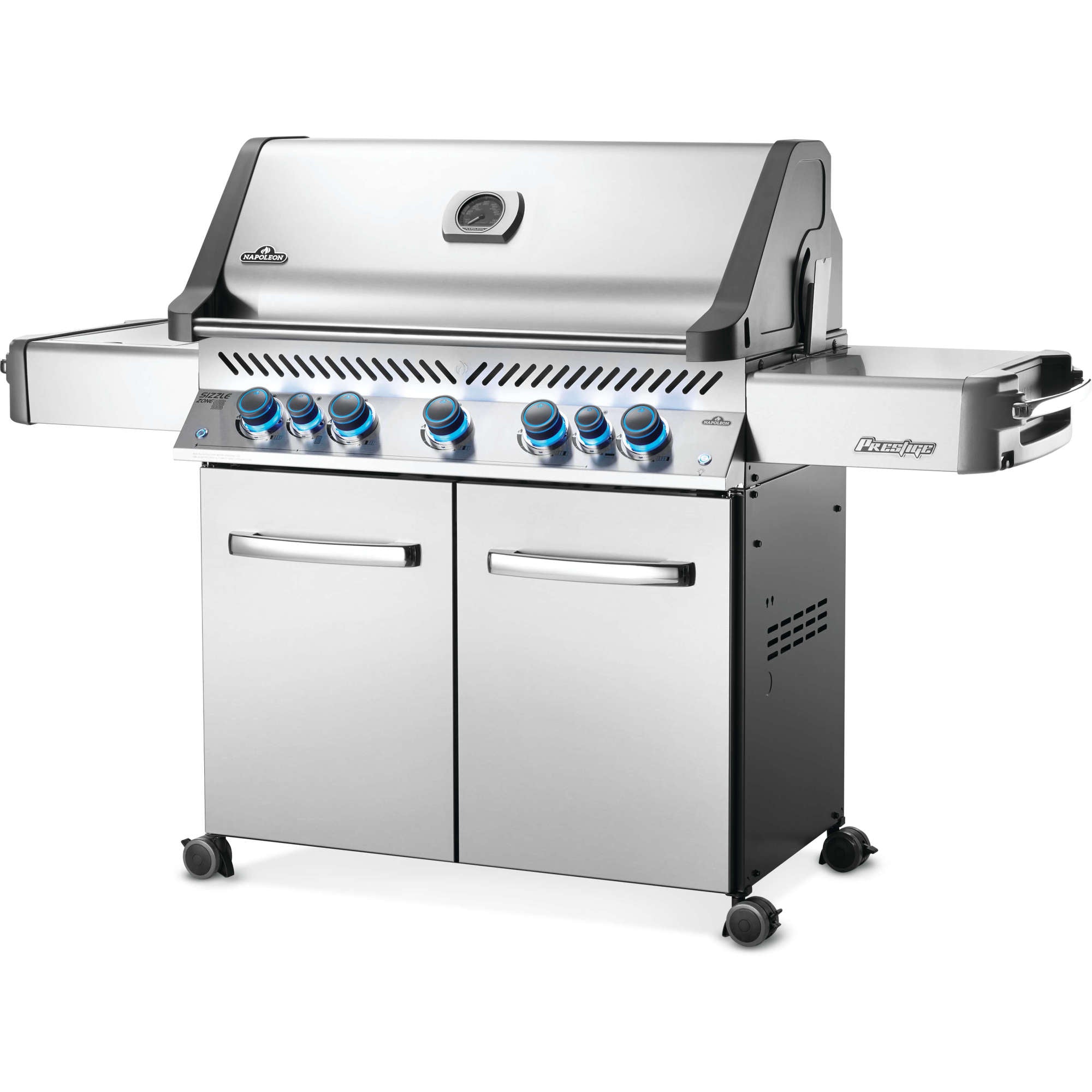 Napoleon Prestige PRO™ 665 Natural Gas Grill with Infrared, Side Burners Stainless Steel