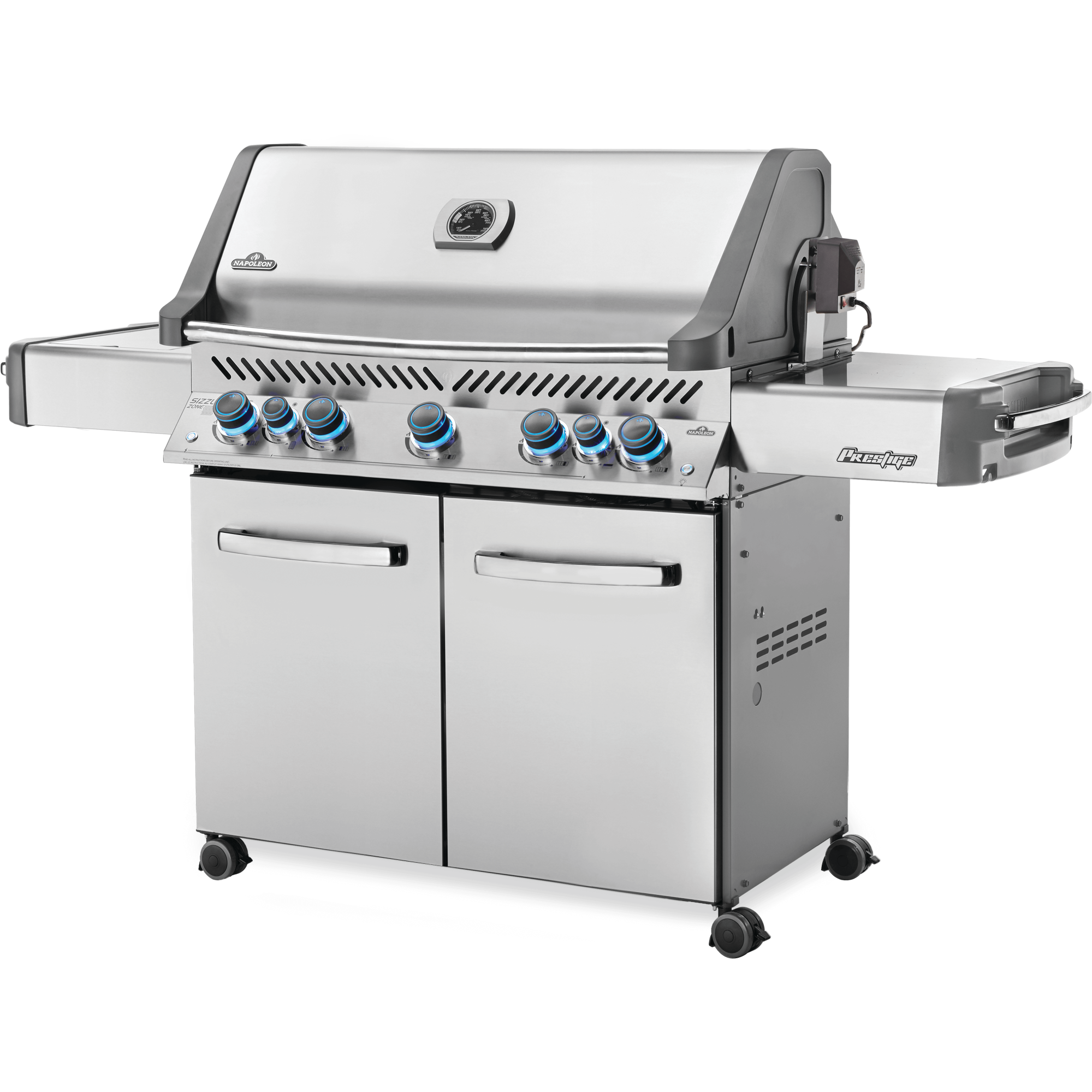 Napoleon Prestige PRO™ 665 Natural Gas Grill with Infrared, Side Burners Stainless Steel