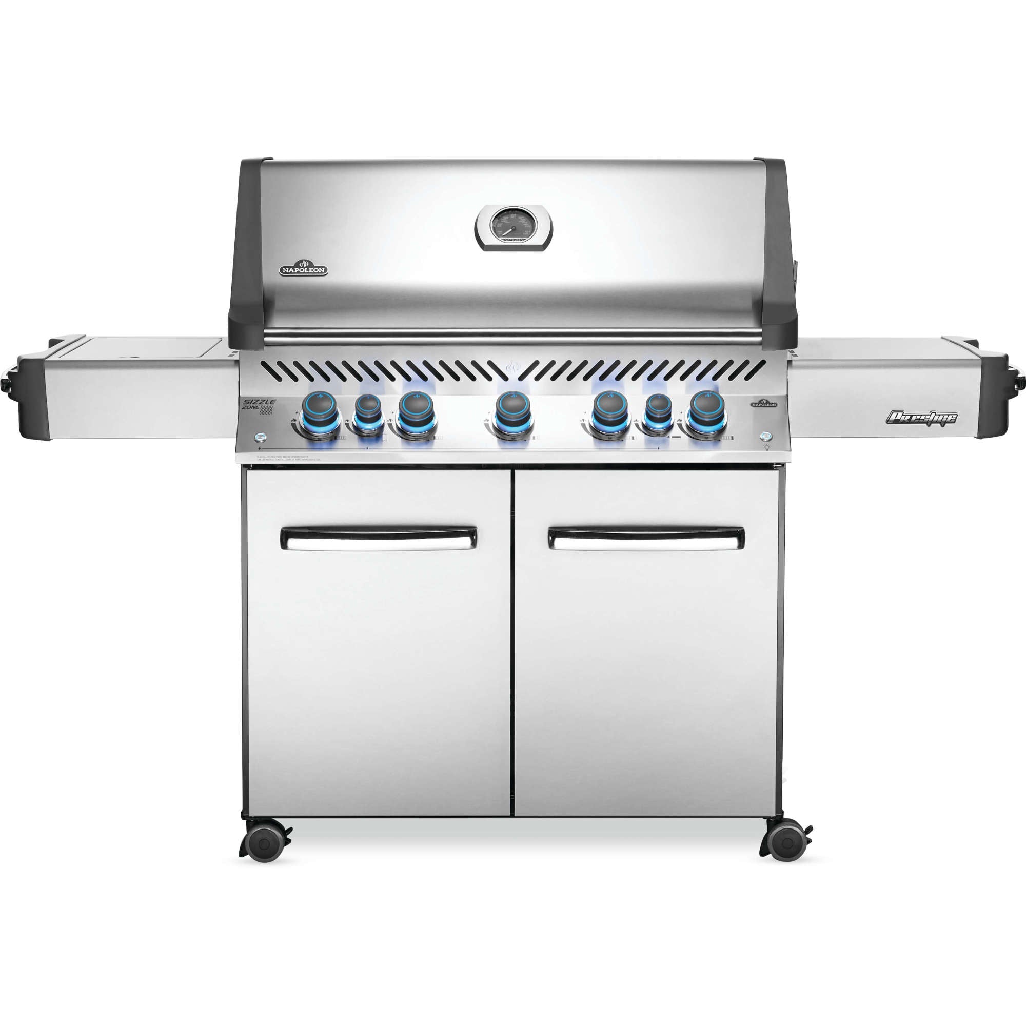Napoleon Prestige PRO™ 665 Natural Gas Grill with Infrared, Side Burners Stainless Steel