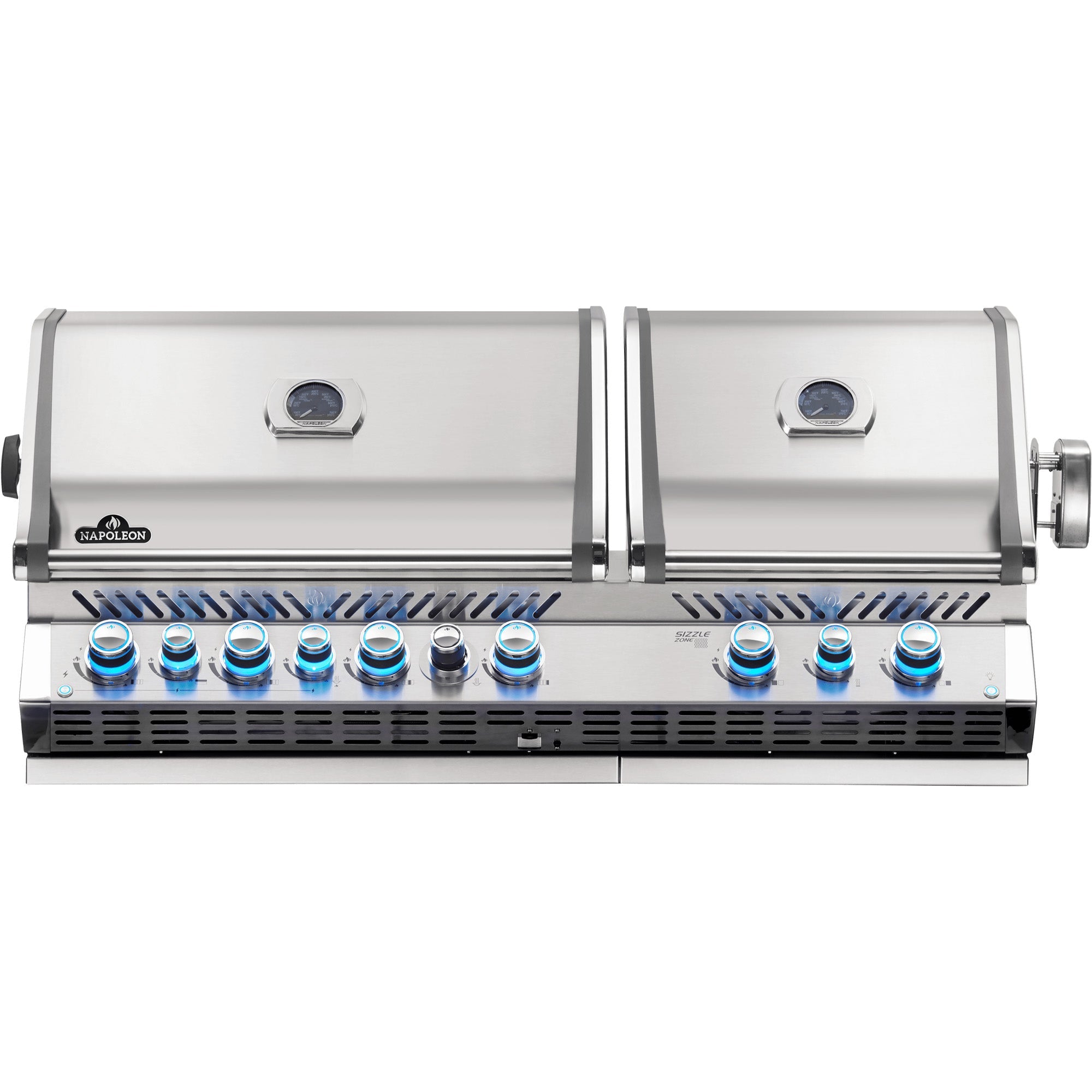 Napoleon Built-in Prestige PRO™ 825 Propane Gas Grill Head with Infrared Bottom and Rear Burner, Stainless Steel