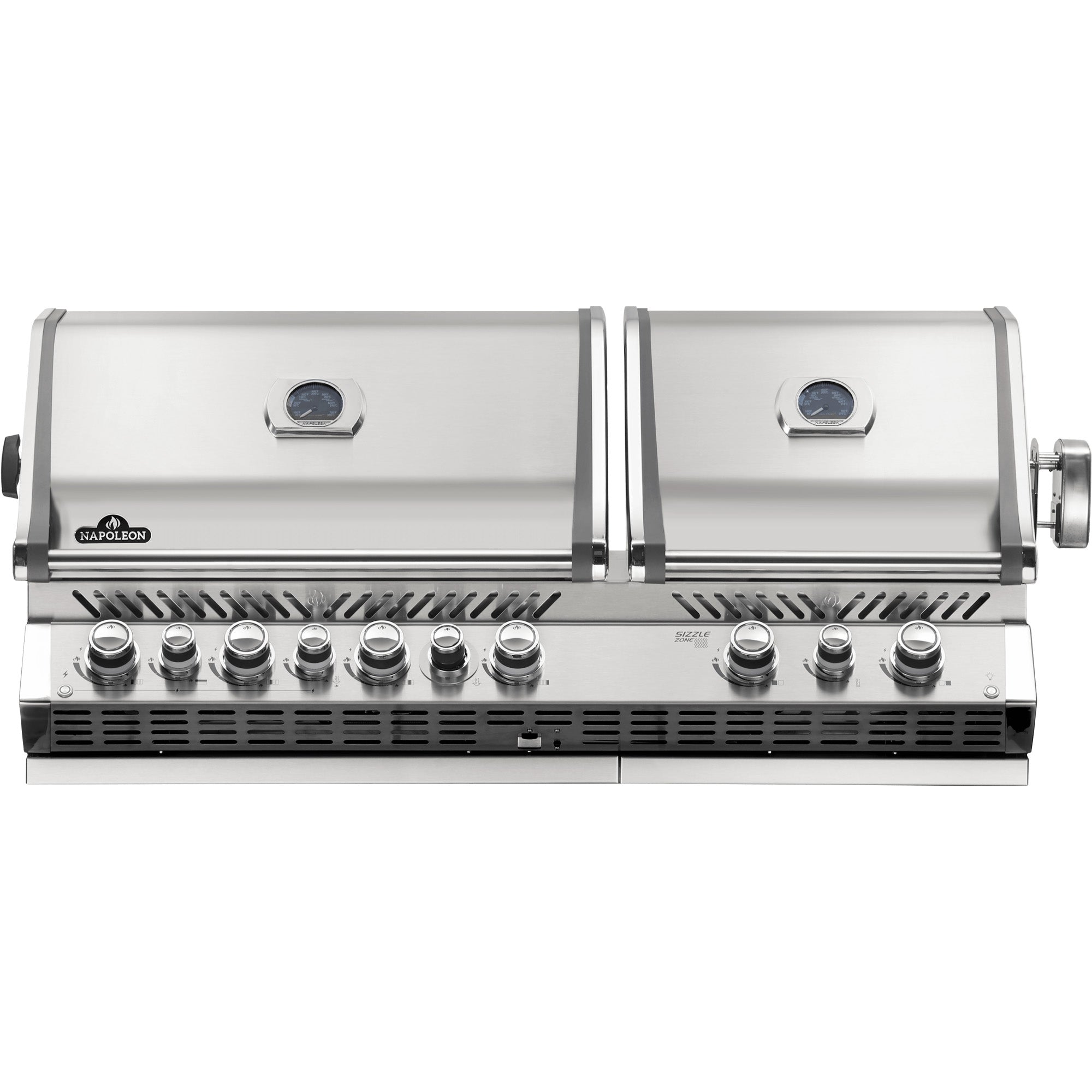 Napoleon Built-in Prestige PRO™ 825 Propane Gas Grill Head with Infrared Bottom and Rear Burner, Stainless Steel