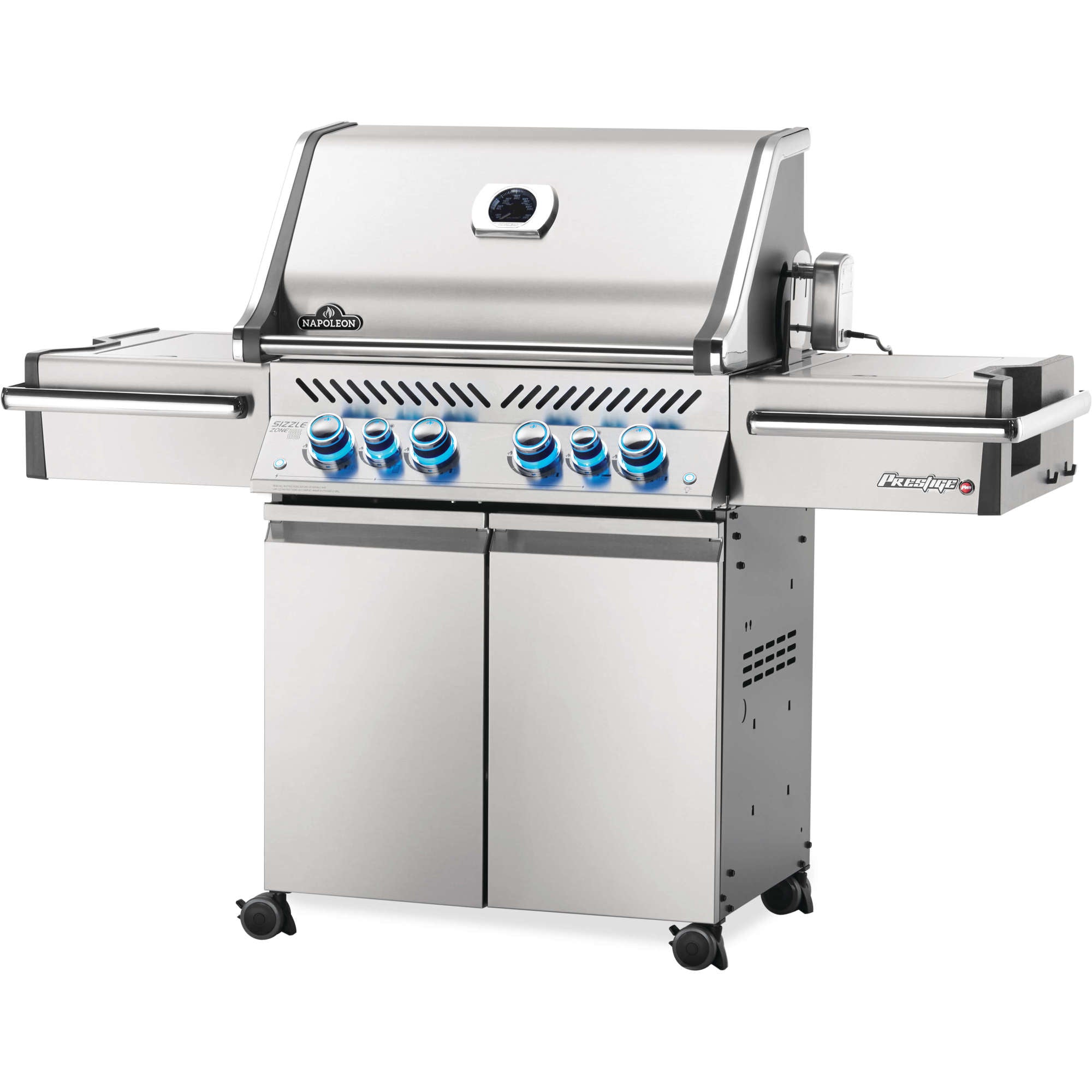 Napoleon Prestige PRO™ 500 Propane Gas Grill with Infrared, Side Burners Stainless Steel