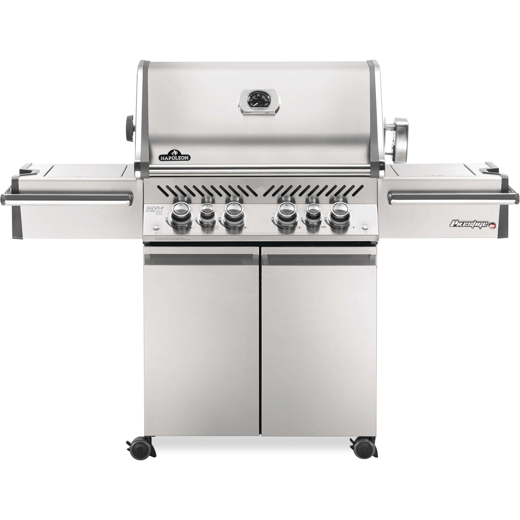 Napoleon Prestige PRO™ 500 Propane Gas Grill with Infrared, Side Burners Stainless Steel