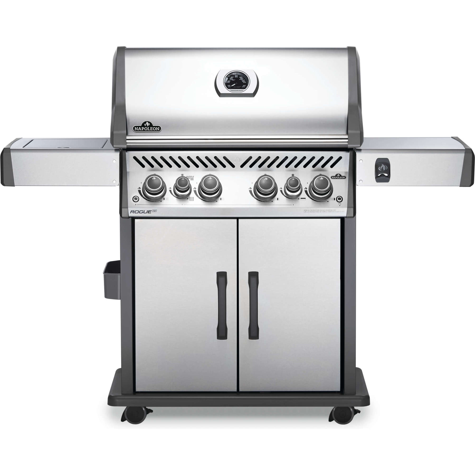 Napoleon Rogue® SE 525 Propane Gas Grill with Infrared Rear and Side Burners, Stainless Steel
