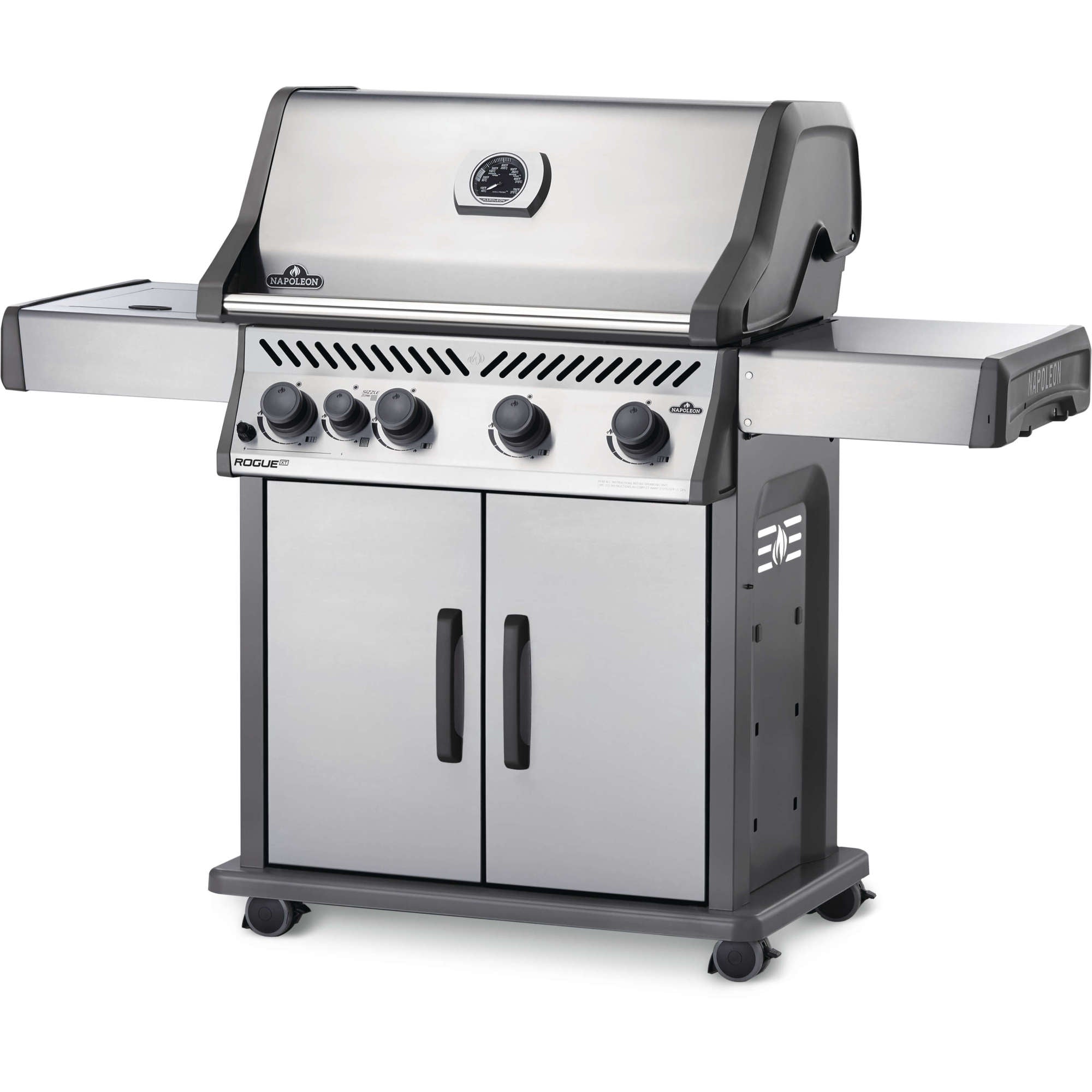 Napoleon Rogue® XT 525 Propane Gas Grill with Infrared Side Burner, Stainless Steel