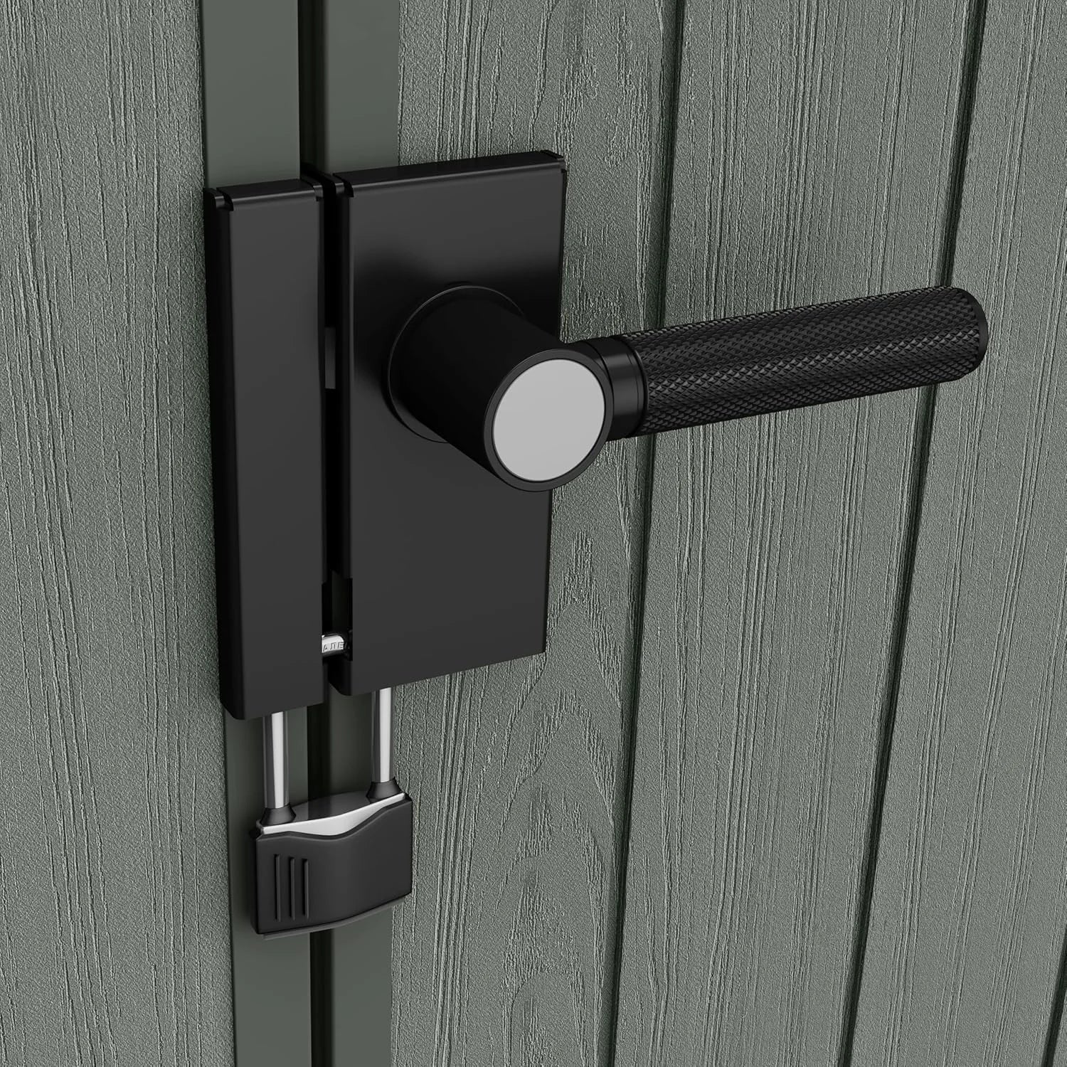 6×8 Darwin Heavy Duty Plastic Garden Shed – Green